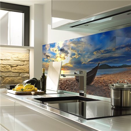 Glas Küchenrückwand 6 mm ESG Motive KRWM-0513