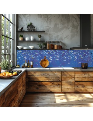 Glas Küchenrückwand 6 mm ESG Motive KRWM-0514