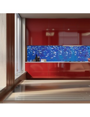 Glas Küchenrückwand 6 mm ESG Motive KRWM-0514