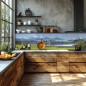 Glas Küchenrückwand 6 mm ESG Motive KRWM-0516