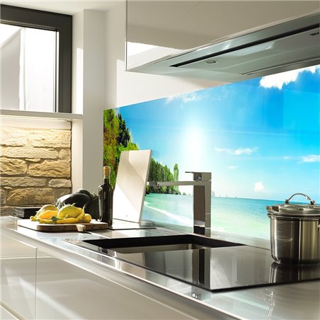 Glas Küchenrückwand 6 mm ESG Motive KRWM-0519