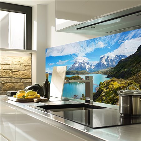 Glas Küchenrückwand 6 mm ESG Motive KRWM-0521