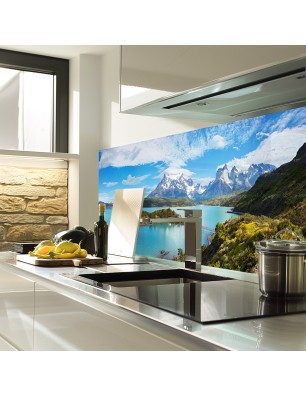 Glas Küchenrückwand 6 mm ESG Motive KRWM-0521