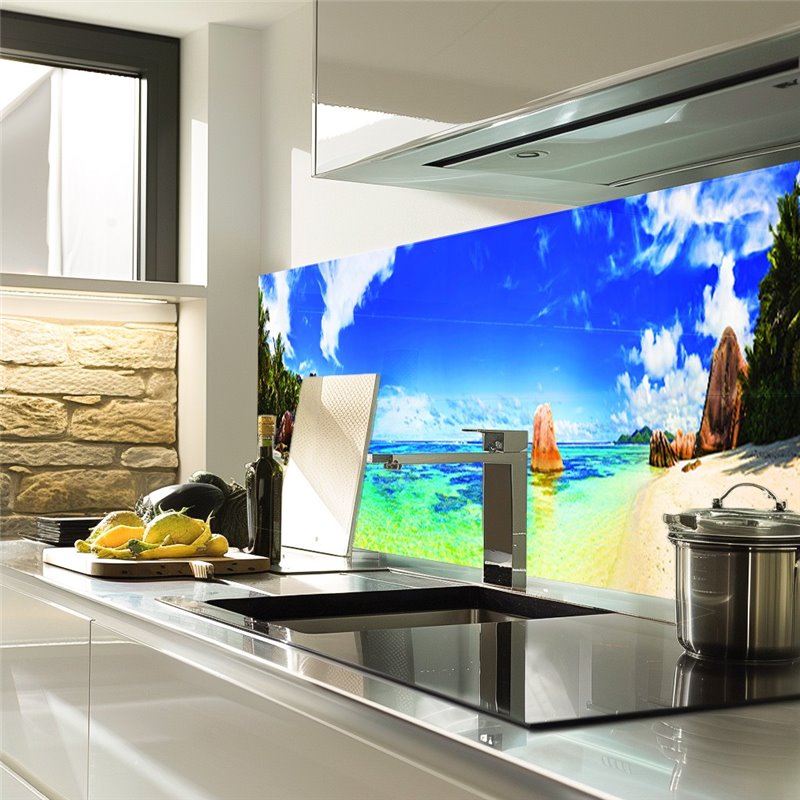 Glas Küchenrückwand 6 mm ESG Motive KRWM-0525