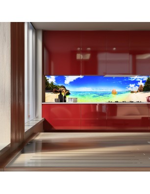 Glas Küchenrückwand 6 mm ESG Motive KRWM-0525