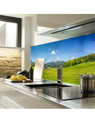 Glas Küchenrückwand 6 mm ESG Motive KRWM-0526