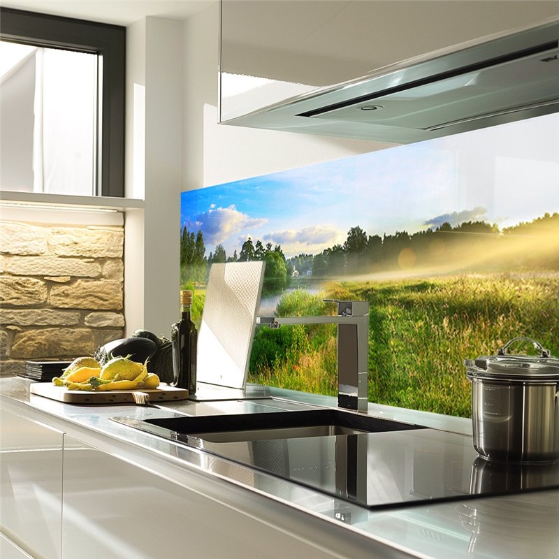 Glas Küchenrückwand 6 mm ESG Motive KRWM-0527