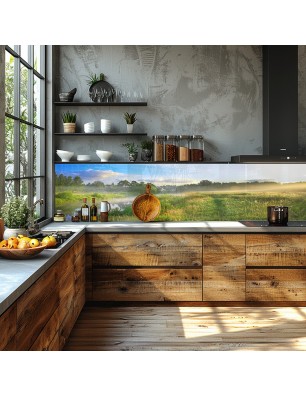 Glas Küchenrückwand 6 mm ESG Motive KRWM-0527