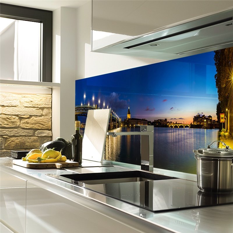 Glas Küchenrückwand 6 mm ESG Motive KRWM-0531