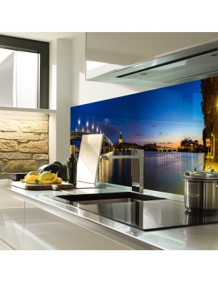 Glas Küchenrückwand 6 mm ESG Motive KRWM-0531