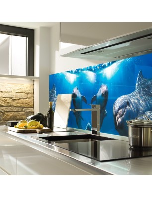 Glas Küchenrückwand 6 mm ESG Motive KRWM-0532