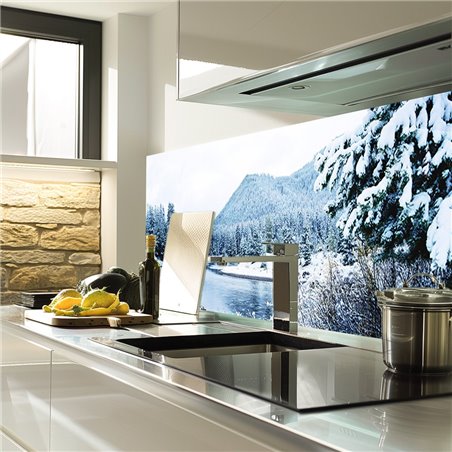 Glas Küchenrückwand 6 mm ESG Motive KRWM-0533