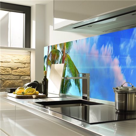 Glas Küchenrückwand 6 mm ESG Motive KRWM-0534