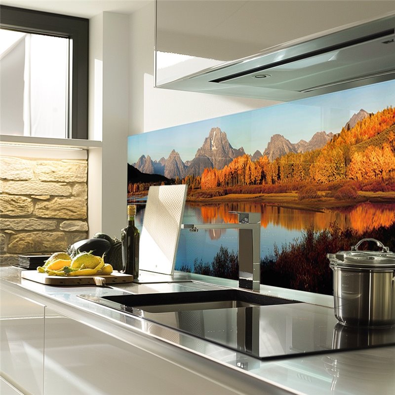 Glas Küchenrückwand 6 mm ESG Motive KRWM-0536