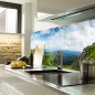 Glas Küchenrückwand 6 mm ESG Motive KRWM-0538