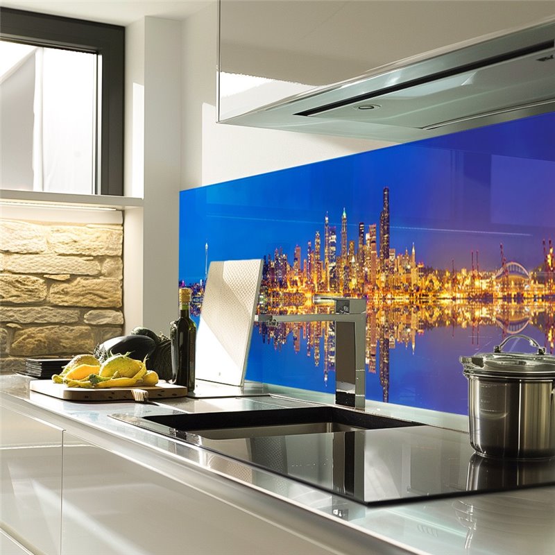 Glas Küchenrückwand 6 mm ESG Motive KRWM-0543