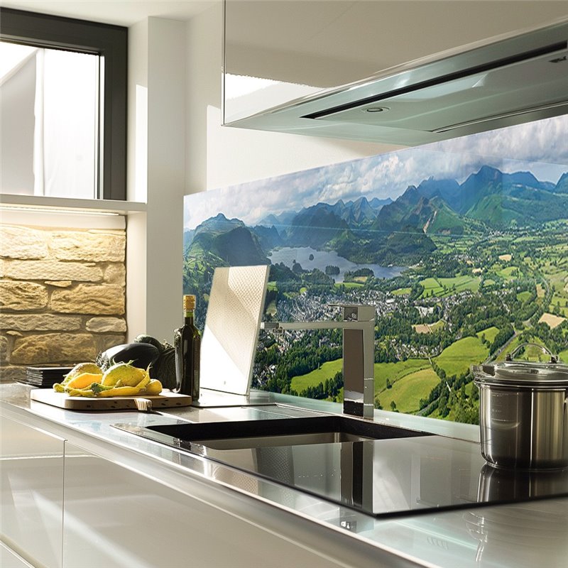 Glas Küchenrückwand 6 mm ESG Motive KRWM-0545