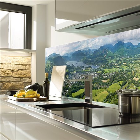 Glas Küchenrückwand 6 mm ESG Motive KRWM-0545