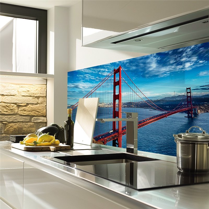 Glas Küchenrückwand 6 mm ESG Motive KRWM-0546