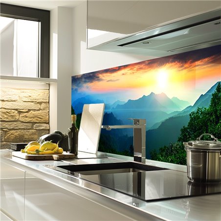 Glas Küchenrückwand 6 mm ESG Motive KRWM-0547