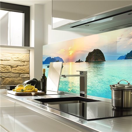 Glas Küchenrückwand 6 mm ESG Motive KRWM-0548