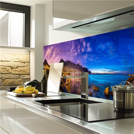 Glas Küchenrückwand 6 mm ESG Motive KRWM-0555