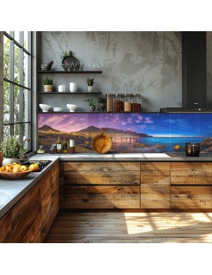 Glas Küchenrückwand 6 mm ESG Motive KRWM-0555