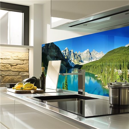 Glas Küchenrückwand 6 mm ESG Motive KRWM-0557