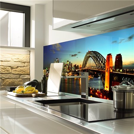 Glas Küchenrückwand 6 mm ESG Motive KRWM-0558