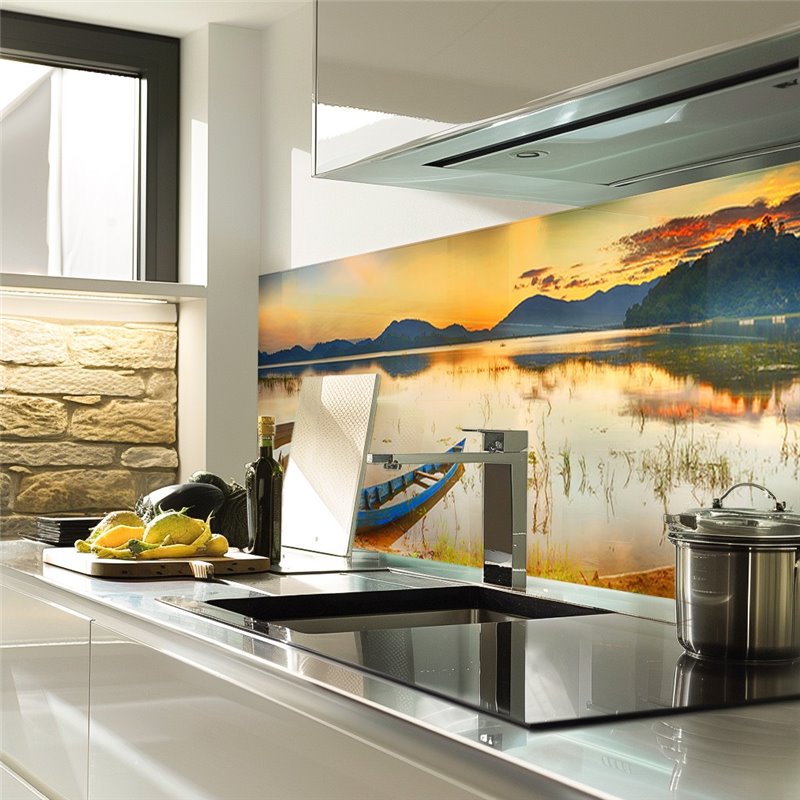 Glas Küchenrückwand 6 mm ESG Motive KRWM-0561