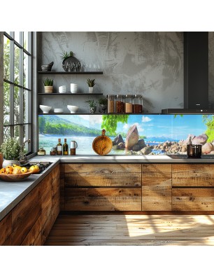 Glas Küchenrückwand 6 mm ESG Motive KRWM-0563