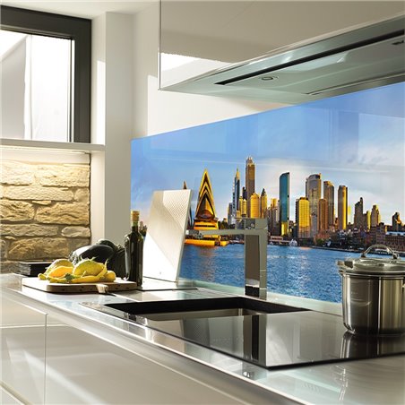 Glas Küchenrückwand 6 mm ESG Motive KRWM-0567