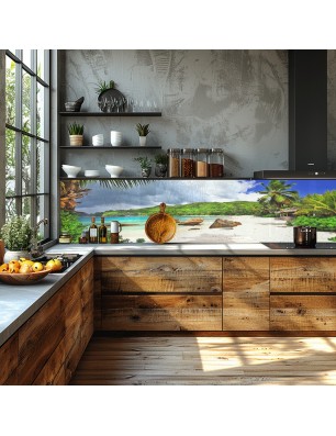 Glas Küchenrückwand 6 mm ESG Motive KRWM-0569