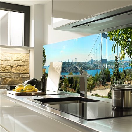 Glas Küchenrückwand 6 mm ESG Motive KRWM-0570