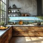 Glas Küchenrückwand 6 mm ESG Motive KRWM-0570