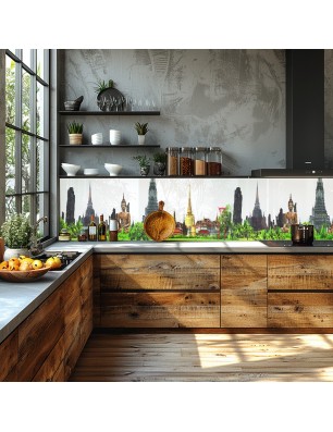 Glas Küchenrückwand 6 mm ESG Motive KRWM-0574