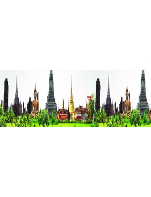 Glas Küchenrückwand 6 mm ESG Motive KRWM-0574