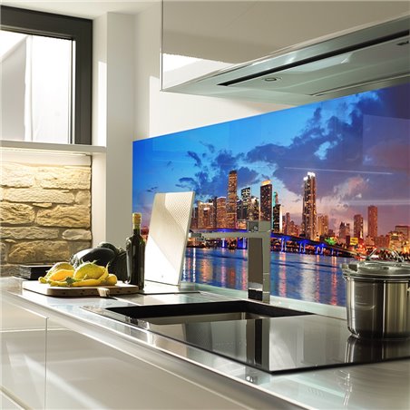 Glas Küchenrückwand 6 mm ESG Motive KRWM-0577