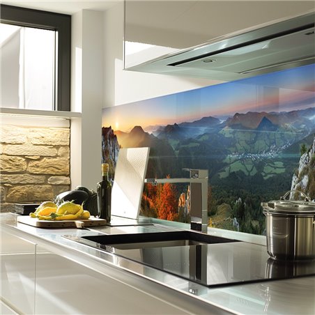 Glas Küchenrückwand 6 mm ESG Motive KRWM-0584