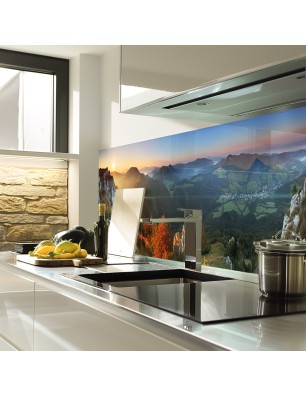 Glas Küchenrückwand 6 mm ESG Motive KRWM-0584