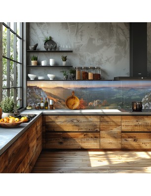 Glas Küchenrückwand 6 mm ESG Motive KRWM-0584