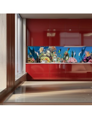 Glas Küchenrückwand 6 mm ESG Motive KRWM-0588