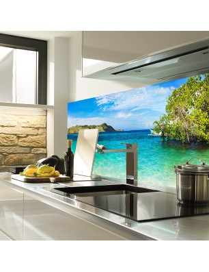 Glas Küchenrückwand 6 mm ESG Motive KRWM-0599