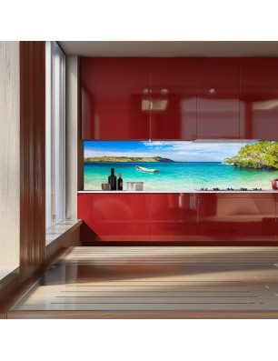 Glas Küchenrückwand 6 mm ESG Motive KRWM-0599