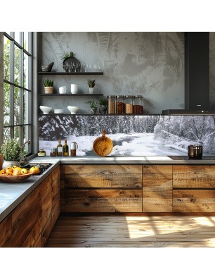 Glas Küchenrückwand 6 mm ESG Motive KRWM-0601