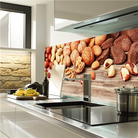 Glas Küchenrückwand 6 mm ESG Motive KRWM-0604