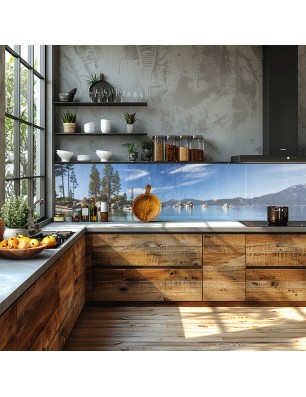 Glas Küchenrückwand 6 mm ESG Motive KRWM-0606