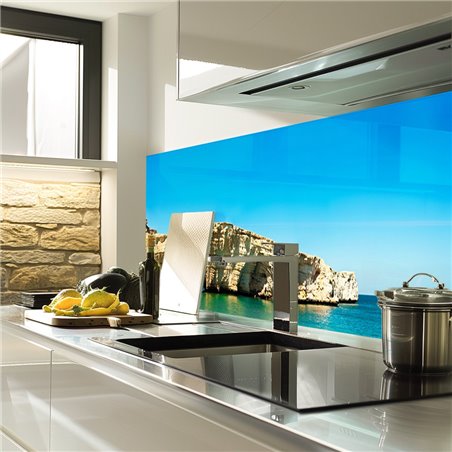 Glas Küchenrückwand 6 mm ESG Motive KRWM-0609