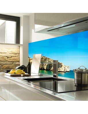 Glas Küchenrückwand 6 mm ESG Motive KRWM-0609