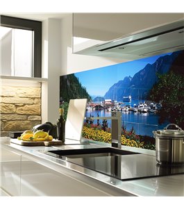 Glas Küchenrückwand 6 mm ESG Motive KRWM-0611